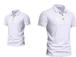 เสื้อโปโลพิมพ์ลายตามสั่ง สั่งซื้อจำนวนมาก เสื้อโปโลฤดูร้อนน้ำหนักเบา เสื้อโปโลคอริบบ์คลาสสิก เสื้อโปโลเนื้อหนาทนทานสำหรับทำงาน - Product Image 5