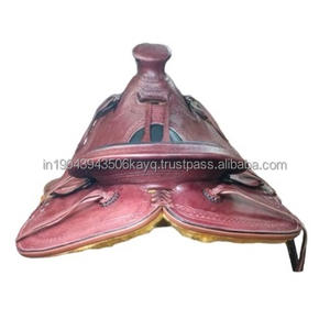 Selle de cheval d'équitation occidentale faite à la main en gros la plus vendue Selle de cheval de travail Ranch Roping Prêt à expédier - Product Image 1