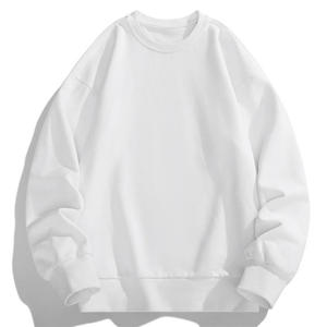 Nouveau style – Sweat à capuche uni pour homme, 100 % coton doublé, molleton bouclette 460 g – Personnalisation usine prise en charge BD - Product Image 2