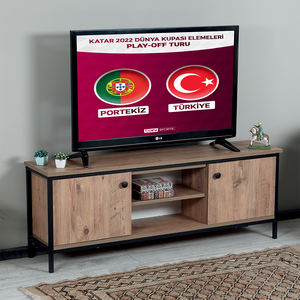 ชั้นวางของอเนกประสงค์ 5 ชั้น สไตล์โมเดิร์น ทำจากโลหะและไม้ เหมาะสำหรับห้องนั่งเล่น สำนักงาน ตกแต่งบ้าน - Product Image 2