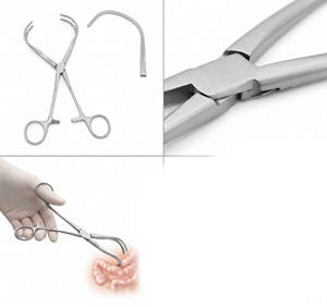 Pinza Vascular Aórtica Atraumática Manual de Acero Inoxidable, Instrumento Quirúrgico Clase II, Set para Cirugía Cardiovascular - Product Image 2