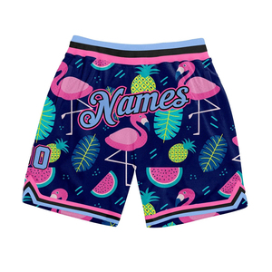 Pantalones Cortos de Baloncesto con Logotipo Personalizado, de Doble Capa, Tejido de Malla Gruesa, Sublimados, para Equipos, en Oferta - Product Image 3