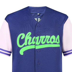 Stylish <b>Hip</b> Hop Sportswear Short Sleeves Custom Good Quality Sublimation Printing Team Wear Baseball Jersey Lightweight Jersey - Product Image 2
