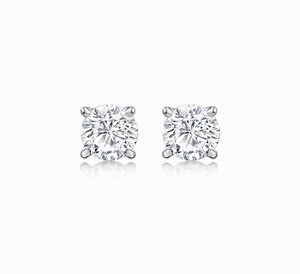 Iced Out Moissanite <b>Stud</b> Earrings For Women Designed For Engagement Parties Wedding Available For Sale - Product Image 3
