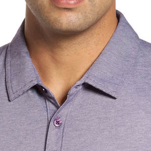 Camisetas Polo Casuales para Hombre, Nuevo Diseño en Venta, Logotipo Personalizado, Color Sólido, Transpirables, Cómodas, OEM - Product Image 2