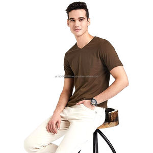 Camiseta Casual para Hombre, 100% Algodón, Moda de Verano, Manga Corta, Cuello Redondo, Estampado a Color, Nueva Colección - Product Image 3