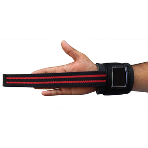 Sangles de musculation en néoprène 100 % haute qualité, antidérapantes, avec support de poignet en coton pour entraînement de musculation intensif – Meilleures ventes - Product Image 2