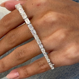 Round Cut Lab Grown Diamond Tennis Bracelet IGI Certified 10K 14K 18K Yellow White <b>Rose</b> <b>Gold</b> Luxury Wedding Jewelry Gift - Product Image 2