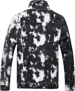 Veste en jean décontractée pour homme, 100 % coton, avec logo personnalisé sur le devant, respirante, écologique, séchage rapide, haute qualité, 280g, vente en gros - Product Image 4