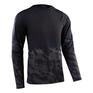 เสื้อเจอร์ซีย์แข่งรถวิบากสำหรับผู้ใหญ่ ไซส์พลัส ป้องกันลม ระบายอากาศ ป้องกันรังสียูวี แห้งเร็ว พร้อมโลโก้สั่งทำได้ สำหรับ MTB และรถแข่ง - Product Image 2