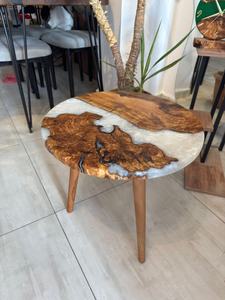 Handmade Eco-Friendly Resin <b>Coffee</b> <b>Table</b> Hand-painted Customizable Size Modern <b>Rustic</b> Living Room Decor - Product Image 2