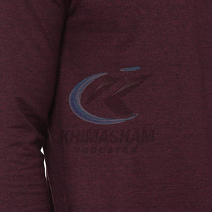 Sweat-shirt décontracté d'hiver en molleton uni, mélange polyester-coton – Durable, respirant, séchage rapide, 240g, Vêtements pour hommes - Product Image 6