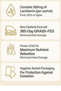 Soutien immunitaire de capsule de lactoferrine de qualité alimentaire de haute résistance et OEM de supplément de santé d'intestin de Corée - Product Image 3