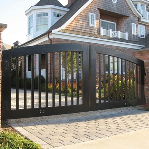 Puerta Doble Europea KHP con Recubrimiento en Polvo, Resistente al Óxido, Altamente Duradera, Apertura Abatible, Fácil Montaje para Uso en Exteriores - Product Image 4