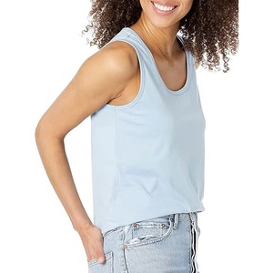 Camiseta sin Mangas Personalizada de Alta Calidad para Mujer, para Deportes, Running, Fitness, Entrenamiento, Estilo Casual y Sexy, Tallas Grandes, Precio de Fábrica, Gran Venta - Product Image 6