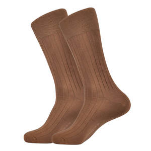 Calcetines de Negocios de Algodón de Alta Calidad para Hombre y Mujer, Color Liso, para Todas las Estaciones, Venta al Por Mayor, Moda 2026 - Product Image 1