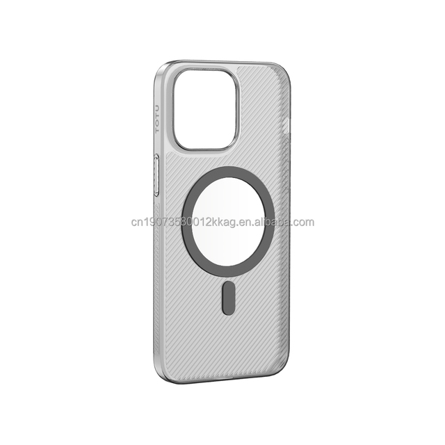 Zero Sense Magnetic Phone Case Ultra Thin Anti-Yellow PP Material with Enhanced for and Magnetic Ring for 15
