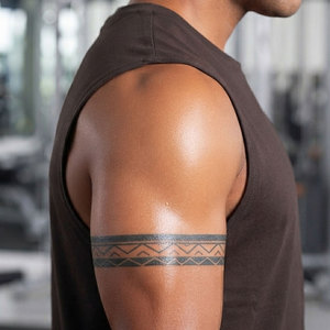 Deep Arm Hole Sleeve Design Men's <b>Tank</b> <b>Top</b> Lightweight Smooth Texture Blended Cotton Material Reinforced Stitching Gym <b>Loose</b> <b>Top</b> - Product Image 5