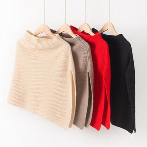 Premium Quality Winter Warm Wool/Acrylic <b>Knitted</b> Pullover Sweater Soft Pashmina Feel Tie Belt Large <b>Blanket</b> Stole Factory Outlet - Product Image 5
