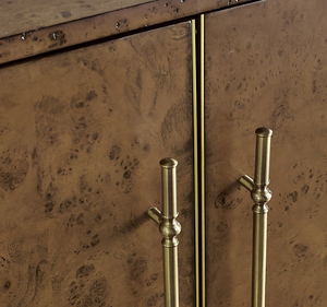 ตู้บาร์ไม้มะฮอกกานี FasanoSolid สำหรับเก็บไวน์ จัดแสดงแก้ว เก็บเหล้า ติดผนัง เหมาะสำหรับห้องนอน ห้องเก็บของ สไตล์ร่วมสมัย - Product Image 3