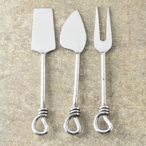 Ensemble de 4 couteaux à fromage en acier inoxydable en forme d'oiseau, outils de service originaux, compatibles lave-vaisselle, manches polis miroir - Product Image 6