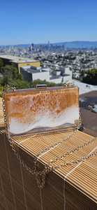 กระเป๋าเรซิ่นใส Clear Ocean Resin Purse กระเป๋าใสสำหรับคอนเสิร์ต แฟชั่นสไตล์เซิร์ฟ กระเป๋าทำมือ กระเป๋าสำหรับคอนเสิร์ตและงานเทศกาล - Product Image 4