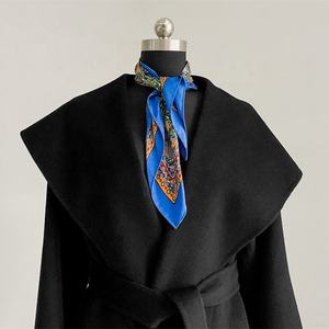 SIDDIQUI HOSINEX Abrigo Casual de Talla Grande para Mujer, de Punto, con Forro de Piel de Muskrat, de Ante Vacuno, Elegante, de Manga Larga, para Otoño - Product Image 5