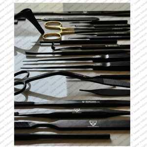 Premium Rhinoplasty Black Matt Complete Set of 82 Pcs Nose Plastic Surgery Surgical Instruments with Box CE Certified - Product Image 5