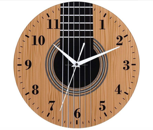 Antique Creation Wooden Art Deco <b>Wall</b> <b>Clock</b> with Silent Sweep Movement Customizable Color & Size - Product Image 2