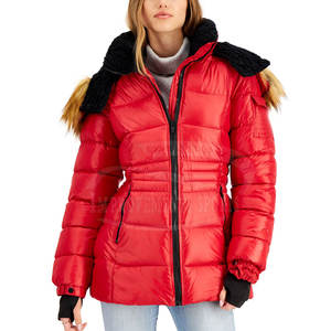 แจ็กเก็ตปลาปักเป้าสำหรับผู้หญิงผ้าไนลอนโพลีเอสเตอร์2025กันน้ำ - Product Image 1