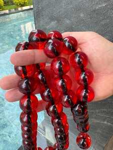Tasbih islamique personnalisé en résine marron, écologique, cadeau de haute qualité, poli, décoration d'intérieur - Product Image 6