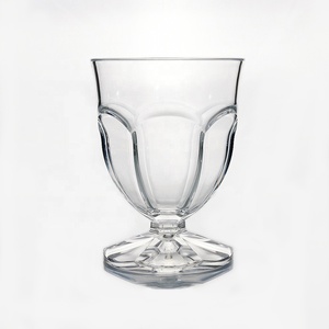 Copas de vino de tallo corto de plástico, sin BPA, 10oz - Product Image 5