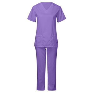 Customized Suits Breathable Medical <b>Uniforms</b> <b>Scrub</b> Sets Quick Dry Best Design Medical <b>Uniform</b> with custom color and size - Product Image 1