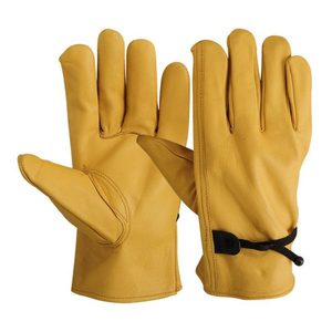 Gants de conduite en cuir avec logo personnalisé, OEM, marque privée, antidérapants, de sécurité, pour le cyclisme en extérieur, respirants, pour hommes et femmes, utilisables en toutes saisons - Product Image 2