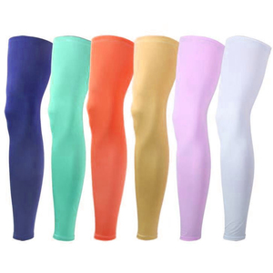 Fabricant de vêtements de sport compressifs athlétiques, manchons de jambe respirants, légers et performants pour le fitness - Product Image 3