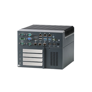 Core i3/i5/i7 công nghiệp PC Wall Mount không quạt Khả năng mở rộng 8usb 6lan 4com với 4 PCIe/PCI Khe cắm nhúng máy tính kho - Product Image 4