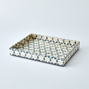 Bandeja Decorativa de Nácar Hecha a Mano, Fabricante Mayorista, Bandeja de Lujo con Incrustaciones de Nácar para Decoración del Hogar - Product Image 2