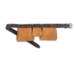 Cinturones de herramientas de carpintero Bolsa Construcción Framers Handyman Electricista 100% Herramientas de cuero Cinturón Bolsa de almacenamiento - Product Image 2