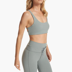 Hot Sale Women's Fitness Sports <b>Bra</b> High Quality 4 Way <b>Stretch</b> Breathable Eco-Friendly Medium Elasticity XS Customizable Front - Product Image 2