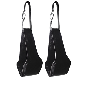 Sangles abdominales unisexes en coton/polyester/néoprène, couleur et logo personnalisés, antidérapantes, légères, très extensibles, écologiques, réglables pour la gym - Product Image 5