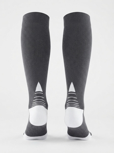 2 Pairs Knitted <b>Compression</b> <b>Socks</b> Men Women Crew <b>Socks</b> for <b>Running</b> Cycling Sports Air Travel Maternity Support - Product Image 3