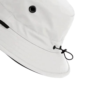 Custom Embroidered Logo <b>Waterproof</b> Adjustable 100% Polyester Bucket Hat Men's Outdoor Breathable Sun Protection - Product Image 5