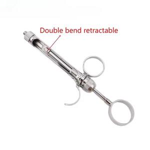 เข็มฉีดยาสำหรับทันตกรรมขนาด 1.8 มล. หัวแหลมแบบมีตะขอ ทำจากสแตนเลส ใช้สำหรับฉีดยาชาในช่องปาก พร้อมอุปกรณ์ดูด วัสดุอุปกรณ์ทันตกรรม - Product Image 4