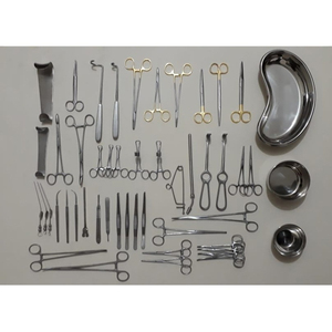 Kit de laparotomie de base en acier inoxydable, fabricant d'instruments chirurgicaux, fournisseur d'équipements médicaux - Product Image 3