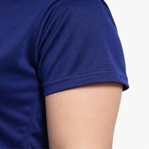 T-shirt uni bleu marine pour femme, manches courtes, doux, confortable, décontracté, basique, respirant, léger, pour tous les jours - Product Image 5