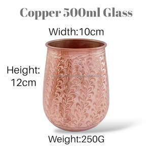 <b>Copper</b> <b>Mug</b> Sublimation <b>Copper</b> Plated Stainless Steel <b>Mug</b> Engraved Beer Drinking <b>Mug</b> at Wholesale Price - Product Image 4