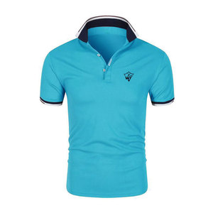 Camisetas de Hombre de Primera Calidad, Tejido Sólido 100% Algodón, Ligeras y de Secado Rápido para Uso Casual de Verano y Oficina - Product Image 1