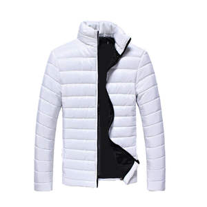 Veste matelassée pour homme à col montant, imperméable, parka d'hiver chaude et épaisse, manteau de ski rembourré, camouflage patchwork réversible - Product Image 1