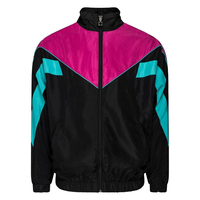 Conjunto Deportivo Cortavientos Impermeable para Hombre, Talla Grande, con Chaqueta Deportiva y Diseño con Cierre