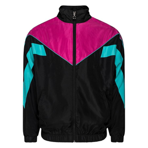 Customized Logo Men's Tracksuit Windbreaker Windproof Colorblock Nylon Set Suit Sport <b>Jacket</b> Track Zip up Tracksuits for Men - Product Image 6